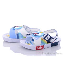 Фотография Сандалии детские летние Лето 11401 blue-red (5 пар р.21-24) "Violeta" недорого оптом от прямого поставщика