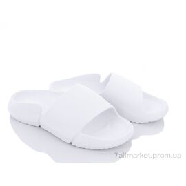 Фотография Шлепки женские облегченные Лето 6040 white (6 пар р.36-40) "Deshman" недорого оптом от прямого поставщика