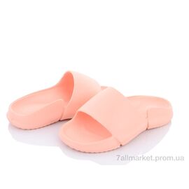 Фотография Шлепки женские облегченные Лето 6040 peach (6 пар р.36-40) "Deshman" недорого оптом от прямого поставщика