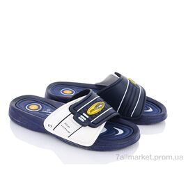 Шльопанці чоловічі пляжні Літо 3R21M navy (6 пар р.41-43) "Dan Marest" недорого оптом від прямого постачальника