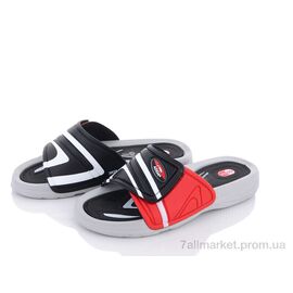 Шльопанці чоловічі пляжні Літо 3R26M red (6 пар р.41-43) "Dan Marest" недорого оптом від прямого постачальника