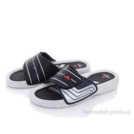 Шльопанці чоловічі пляжні Літо 3R93M black-grey (6 пар р.41-43) "Dan Marest" недорого оптом від прямого постачальника