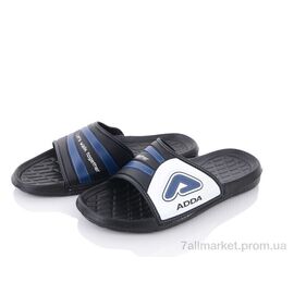 Шльопанці чоловічі пляжні Літо 3AP04M black-navy (6 пар р.41-43) "Dan Marest" недорого оптом від прямого постачальника