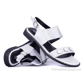 Босоніжки жіночі літні Літо Prime 141377 білий (8 пар р.36-41) "Prime-Opt" недорого оптом від прямого постачальника