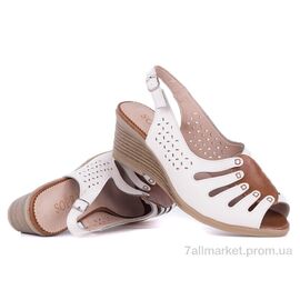 Босоніжки жіночі літні Літо Prime 142613 бежевий (8 пар р.36-41) "Prime-Opt" недорого оптом від прямого постачальника