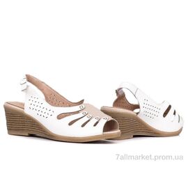 Босоніжки жіночі літні Літо Prime 143389 білий (8 пар р.36-41) "Prime-Opt" недорого оптом від прямого постачальника