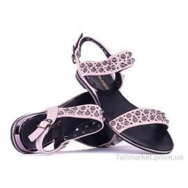 Босоніжки жіночі літні Літо Prime 143699 пудра (8 пар р.36-41) "Prime-Opt" недорого оптом від прямого постачальника