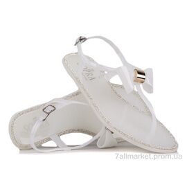 Босоніжки жіночі літні Літо Prime 143791 білий (12 пар р.36-41) "Prime-Opt" недорого оптом від прямого постачальника