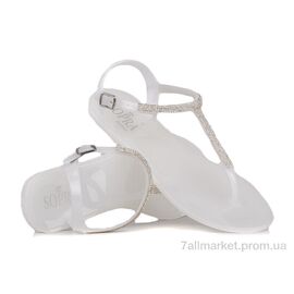 Босоніжки жіночі літні Літо Prime 143816 білий (12 пар р.36-41) "Prime-Opt" недорого оптом від прямого постачальника