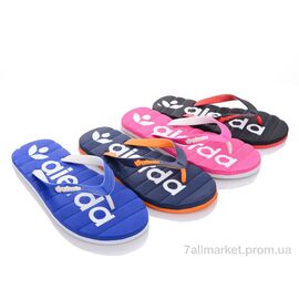 Шльопанці жіночі полегшені Літо A94 mix (12 пар р.36-41) "Inblue" недорого оптом від прямого постачальника