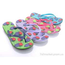 Шльопанці жіночі полегшені Літо SB8022L mix (30 пар р.37-41) "Sydney" недорого оптом від прямого постачальника