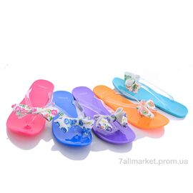 Шльопанці жіночі полегшені Літо 002-2 mix (25 пар р.37-41) "Sydney" недорого оптом від прямого постачальника