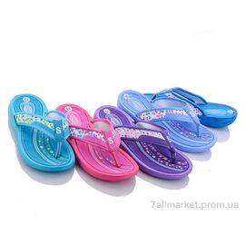 Шльопанці жіночі полегшені Літо 124 mix (24 пар р.37-41) "Sydney" недорого оптом від прямого постачальника