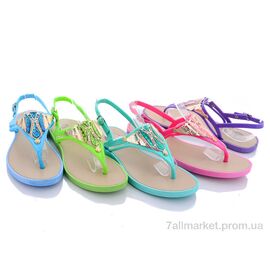 Босоніжки жіночі літні Літо 002-3 mix (24 пар р.37-41) "Sydney" недорого оптом від прямого постачальника