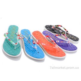 Шльопанці жіночі полегшені Літо 1716 mix (30 пар р.37-41) "Sydney" недорого оптом від прямого постачальника