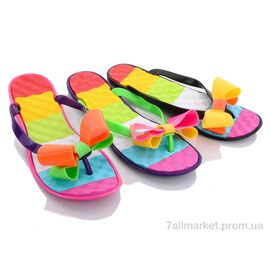 Шльопанці жіночі полегшені Літо 008-A mix (25 пар р.37-41) "Sydney" недорого оптом від прямого постачальника