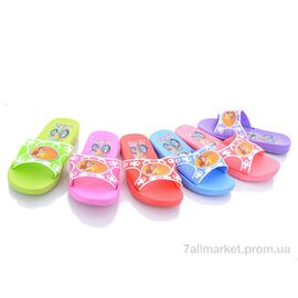 Фотография Шлепки детские летние Лето 3285-4 mix (36 пар р.30-35) "Sydney" недорого оптом от прямого поставщика