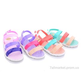 Босоніжки жіночі літні Літо 113-1 mix (30 пар р.30-35) "Sydney" недорого оптом від прямого постачальника