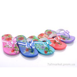 Фотография Шлепки детские летние Лето 3162-2N mix (36 пар р.24-29) "Sydney" недорого оптом от прямого поставщика
