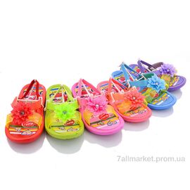 Фотография Босоножки детские летние Лето 3037-1N mix (36 пар р.24-29) "Sydney" недорого оптом от прямого поставщика