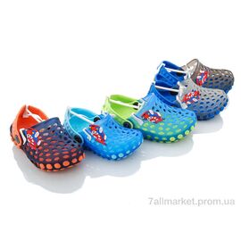 Фотография Кроксы детские летние Лето 720B2 mix (36 пар р.20-25) "Sydney" недорого оптом от прямого поставщика