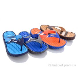 Фотография Шлепки детские летние Лето 746-3B mix (24 пар р.30-35) "Sydney" недорого оптом от прямого поставщика