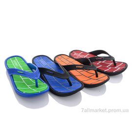 Фотография Шлепки детские летние Лето 617-2B mix (30 пар р.30-35) "Sydney" недорого оптом от прямого поставщика