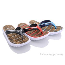 Фотография Шлепки детские летние Лето 746-42B mix (24 пар р.30-35) "Sydney" недорого оптом от прямого поставщика