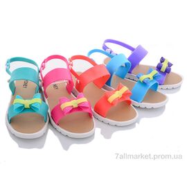 Фотография Босоножки детские летние Лето 005-2 mix (30 пар р.30-35) "Sydney" недорого оптом от прямого поставщика