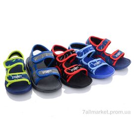 Фотография Сандалии детские летние Лето 1093-10B1 mix (36 пар р.24-29) "Sydney" недорого оптом от прямого поставщика