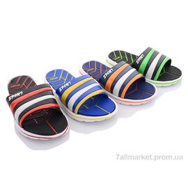 Фотография Шлепки детские летние Лето 855-1B1 mix (24 пар р.24-29) "Sydney" недорого оптом от прямого поставщика
