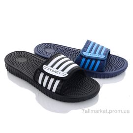 Шльопанці чоловічі пляжні Літо 771-8 mix (24 пар р.40-45) "Sydney" недорого оптом від прямого постачальника