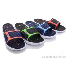 Шльопанці чоловічі пляжні Літо 752-1C mix (24 пар р.40-45) "Sydney" недорого оптом від прямого постачальника