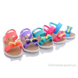 Фотография Босоножки детские летние Лето 005-1 mix (30 пар р.24-29) "Sydney" недорого оптом от прямого поставщика