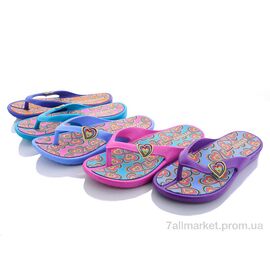 Фотография Шлепки женские облегченные Лето 379-11 mix (24 пар р.37-41) "Sydney" недорого оптом от прямого поставщика