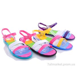 Фотография Босоножки женские летние Лето 1221-2 mix (24 пар р.37-41) "Sydney" недорого оптом от прямого поставщика