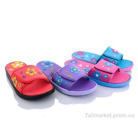 Фотография Шлепки женские облегченные Лето 749-3L mix (24 пар р.36-40) "Sydney" недорого оптом от прямого поставщика