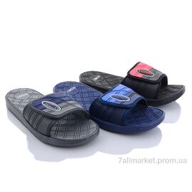 Фотография Шлепки детские летние Лето 752-1 mix (24 пар р.40-45) "Sydney" недорого оптом от прямого поставщика