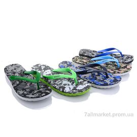 Фотография Шлепки детские летние Лето BM47-2L mix (30 пар р.37-41) "Sydney" недорого оптом от прямого поставщика
