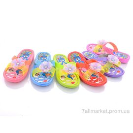 Фотография Шлепки детские летние Лето 3037-2T (36 пар р.30-35) "Sydney" недорого оптом от прямого поставщика