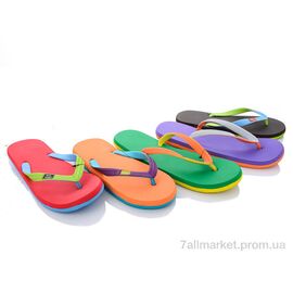 Шльопанці чоловічі пляжні Літо M888 mix (12 пар р.40-43) "Zelart" недорого оптом від прямого постачальника