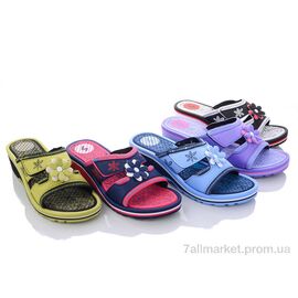 Шльопанці жіночі полегшені Літо SH2254 mix (24 пар р.36-41) "Zelart" недорого оптом від прямого постачальника