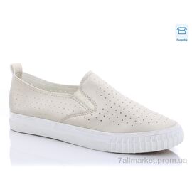 Сліпони жіночі тканинні Літо D6 gold (8 пар р.36-41) "CR" недорого оптом від прямого постачальника