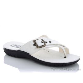 Шльопанці чоловічі пляжні Літо Берри палец белый (6 пар р.40-44) "Selena" недорого оптом від прямого постачальника