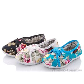 Фотография Балетки детские на девочку Лето 251-23 mix (24 пар р.25-30) "Lion" недорого оптом от прямого поставщика
