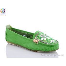 Фотография Балетки детские на девочку Лето 6078-6 (8 пар р.32-37) "Леопард" недорого оптом от прямого поставщика