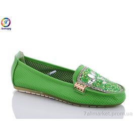 Фотография Балетки детские на девочку Лето 6076-6 (8 пар р.32-37) "Леопард" недорого оптом от прямого поставщика