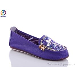 Фотография Балетки детские на девочку Лето 6076-8 (8 пар р.32-37) "Леопард" недорого оптом от прямого поставщика