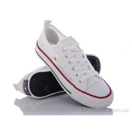 Кеди жіночі стильні Літо 709 white (8 пар р.35-40) "Class Shoes" недорого оптом від прямого постачальника