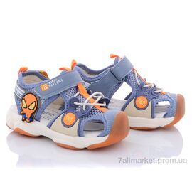 Сандалії дитячі літні Літо BD2006-3 голубой (8 пар р.22-26) "Class Shoes" недорого оптом від прямого постачальника